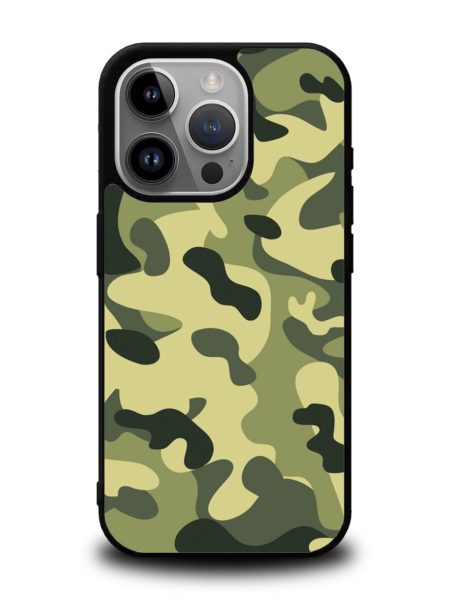Army Camouflage iPhone 14 Pro Case QC0135