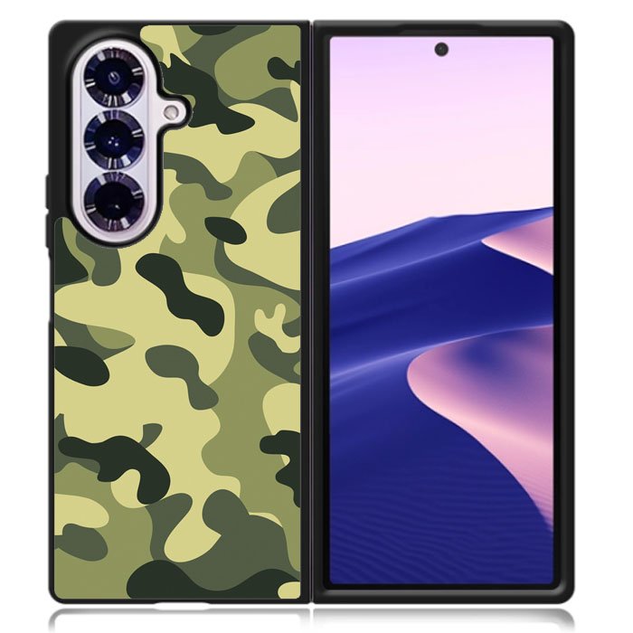 Army Camouflage Samsung Galaxy Z Fold 7 Case OV0135