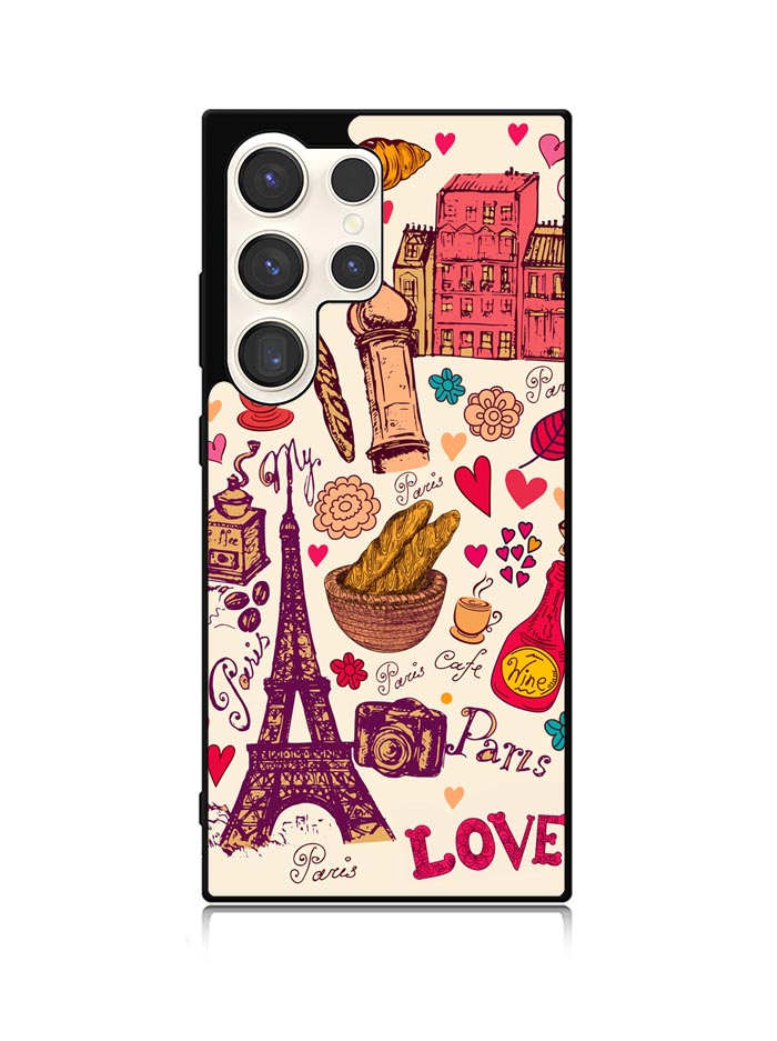 Beautiful Paris Samsung Galaxy S23 Ultra 5G Case QC0137