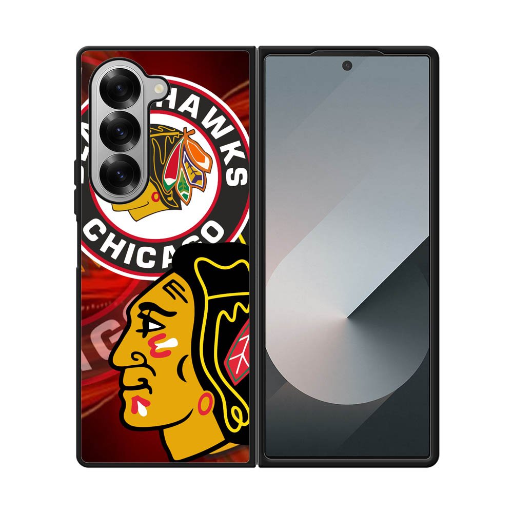 Chicago Blackhawks Logo Samsung Galaxy Z Fold 7 5G Case OV0154