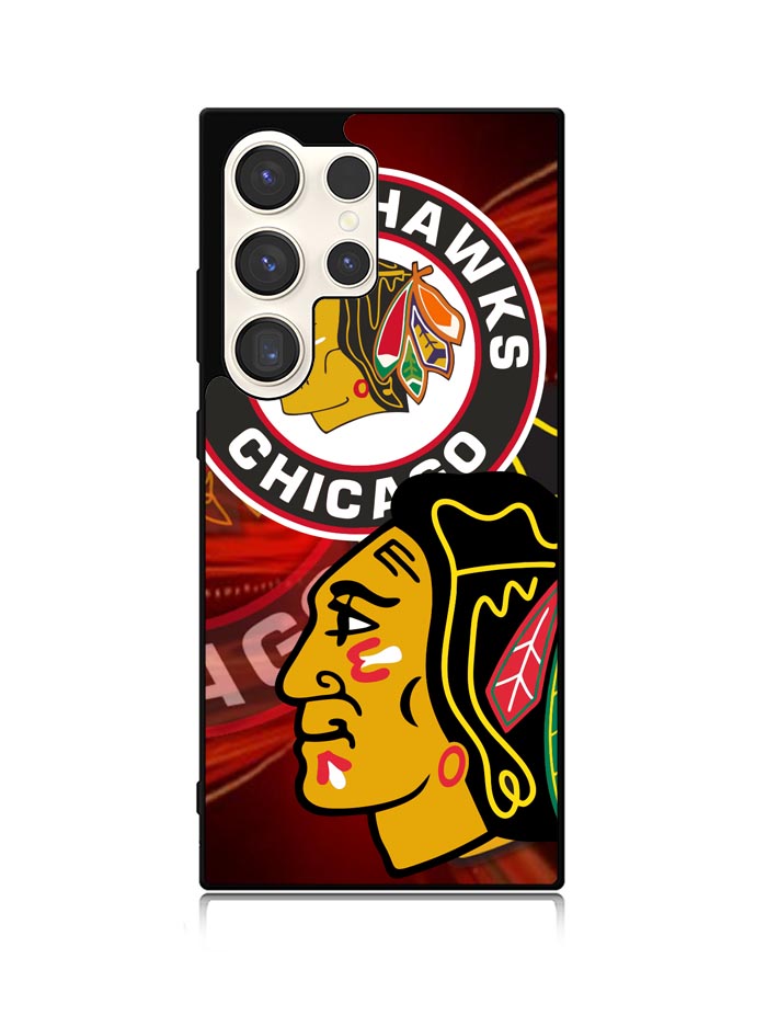 Chicago Blackhawks Logo Samsung Galaxy S24 Ultra 5G Case OV0154
