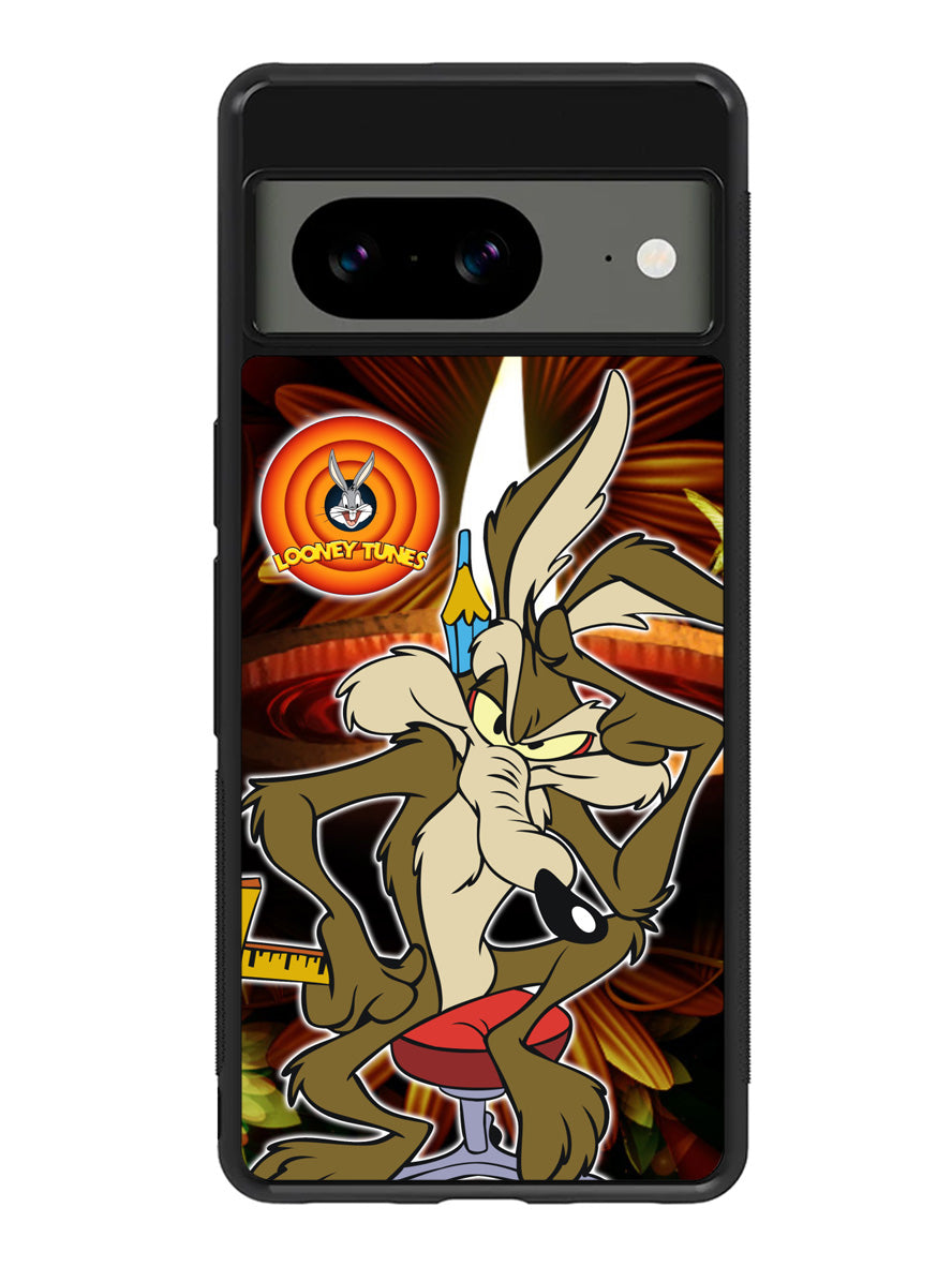 Wile E Coyote Falling Off Cliff Looney Tunes Google Pixel 8A Case QC0172