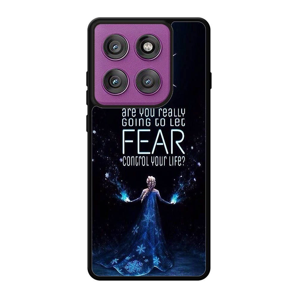 Disney Frozen Elsa fear Motorola Moto Edge 60 Pro Case QC0177