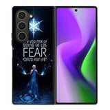 Disney Frozen Elsa fear Samsung Galaxy Z Fold 6 5G 2024 Case OV0177