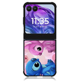 Stitch Pink And Blue 1st Motorola Moto Razr Plus 2024 , Moto Razr+ 2024 Case