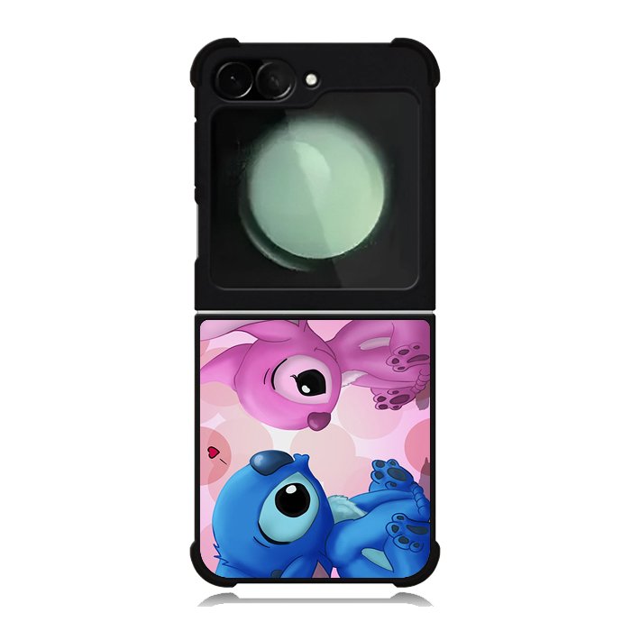 Stitch Pink And Blue 1st Samsung Galaxy Z Flip 6 Case