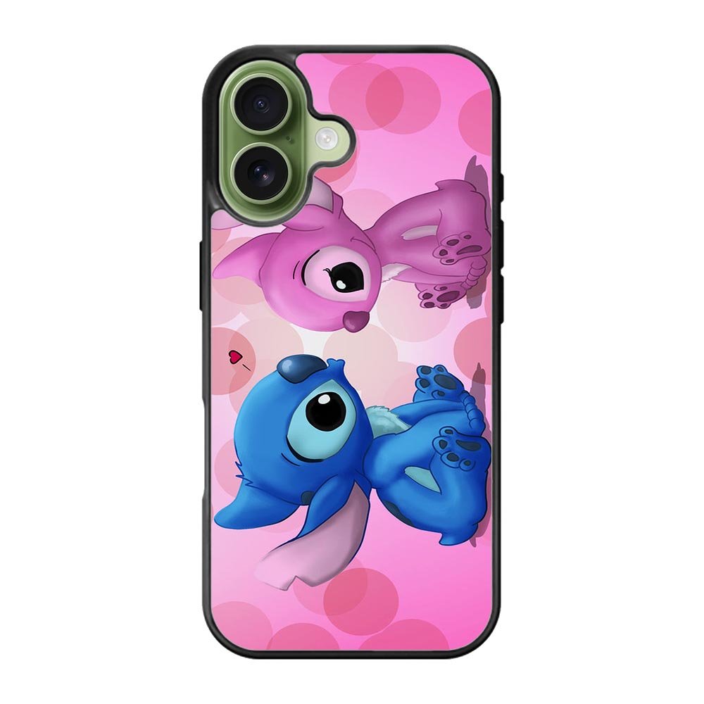 Stitch Pink And Blue 1st iPhone 17 Case