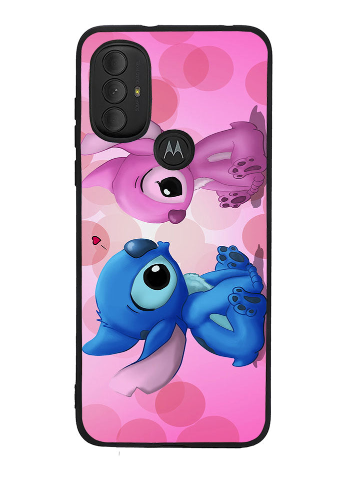 Stitch Pink And Blue 1st Motorola Moto G Pure 2021 , Moto G Power 2022 Case