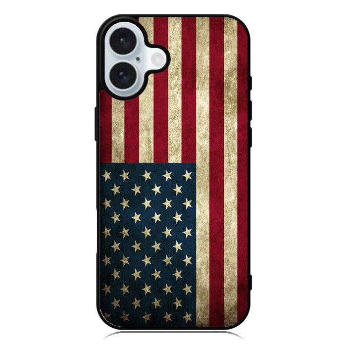 American Flag iPhone 16 Plus Case QC0211