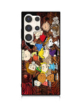 Peanuts In Background Wood Art Samsung Galaxy S25 Ultra 5G Case