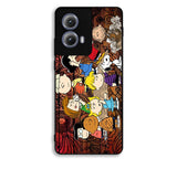 Peanuts In Background Wood Art Motorola Moto Edge 2024 Case OV2331