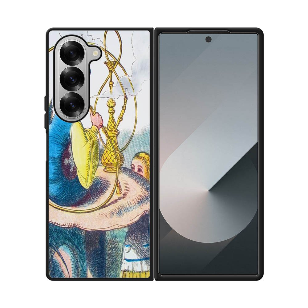 Alice In Wonderland Hookah Caterpillar Samsung Galaxy Z Fold 7 5G Case QC0229