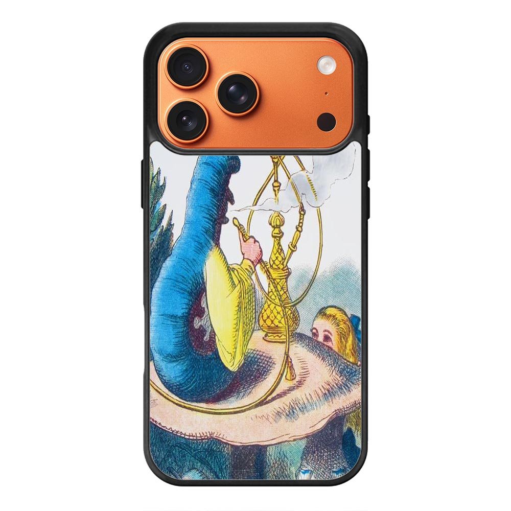 Alice In Wonderland Hookah Caterpillar iPhone 17 Pro Case QC0229