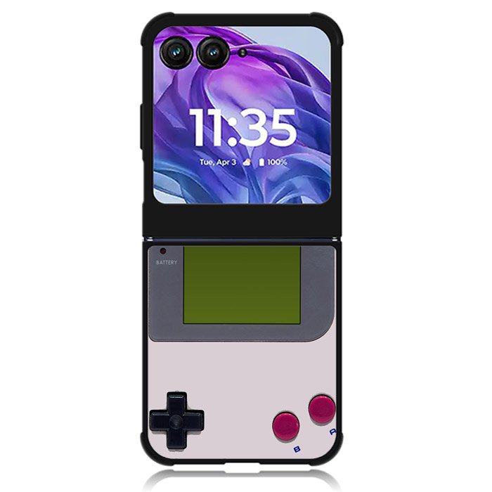 Classic Retro Gameboy Motorola Moto Razr Plus 2024 , Moto Razr+ 2024 Case