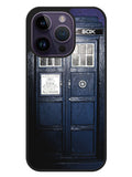 Dark Blue Tardis Doctor Who Toy Google iPhone 14 Pro Max Case OV0237