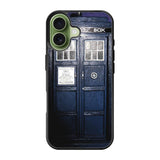 Dark Blue Tardis Doctor Who Toy iPhone 17 Case