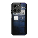 Dark Blue Tardis Doctor Who Toy Motorola Moto G 5G 2025 Case OV3799