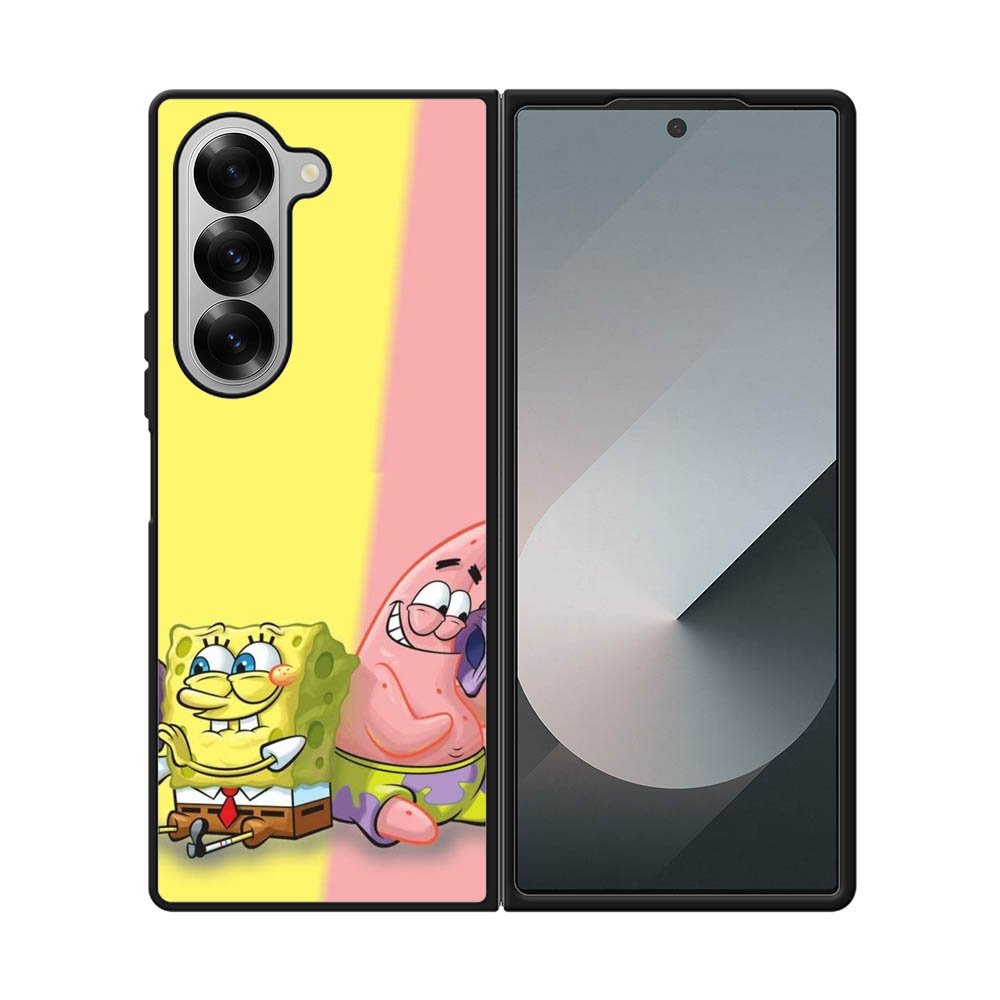 Spongebob and Patric Samsung Galaxy Z Fold 7 5G Case QC0246