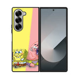 Spongebob and Patric Samsung Galaxy Z Fold 7 5G Case QC0246