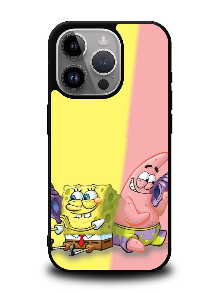 Spongebob and Patric iPhone 15 Pro Max Case OV0246