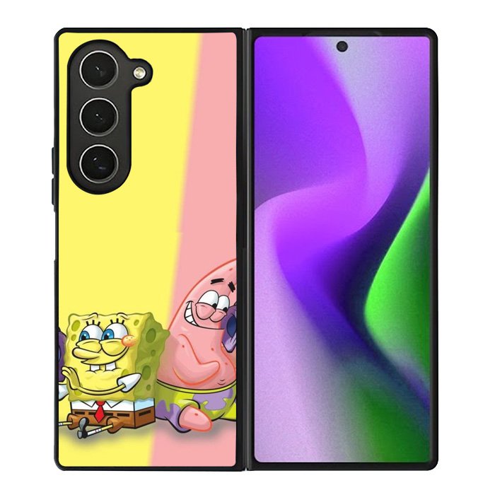Spongebob and Patric Samsung Galaxy Z Fold 6 5G 2024 Case OV0246