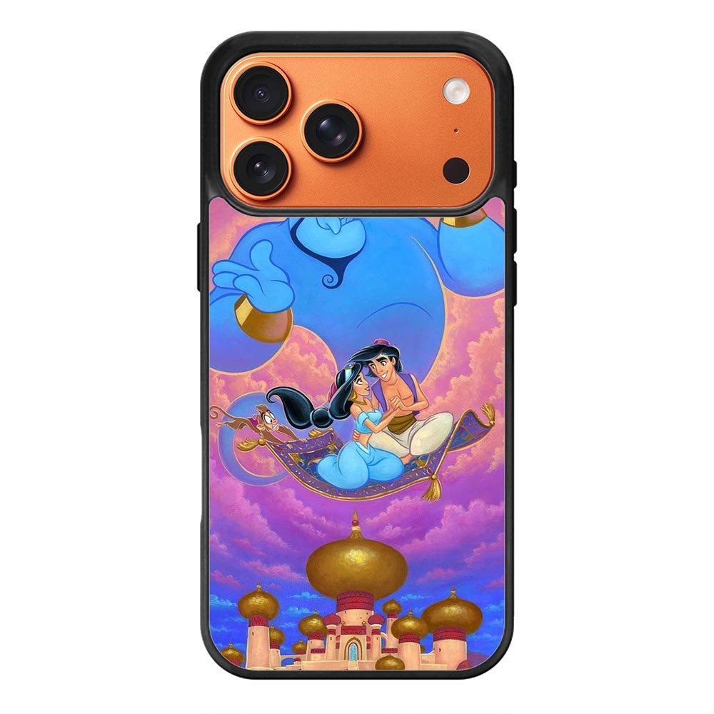 Aladdin and Jasmine iPhone 17 Pro Max Case QC0250