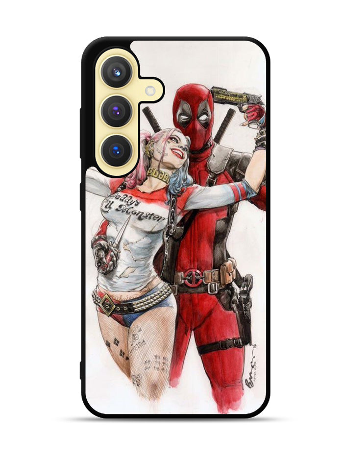 Harley Quinn Deadpool 1st Samsung Galaxy S25 Plus 5G , Samsung Galaxy S25+ 5G Case