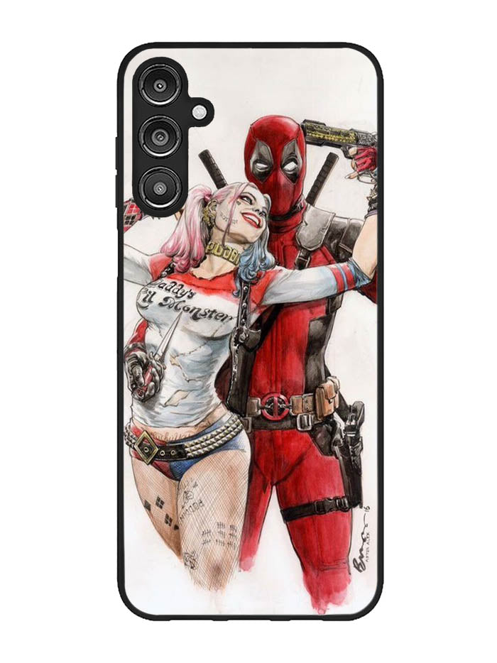 Harley Quinn Deadpool 1st Samsung Galaxy A14 5G Case