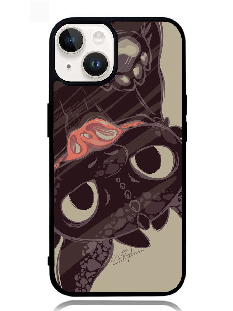 Toothless How To Train Your Dragon Google iPhone 14 Plus Case OV0276