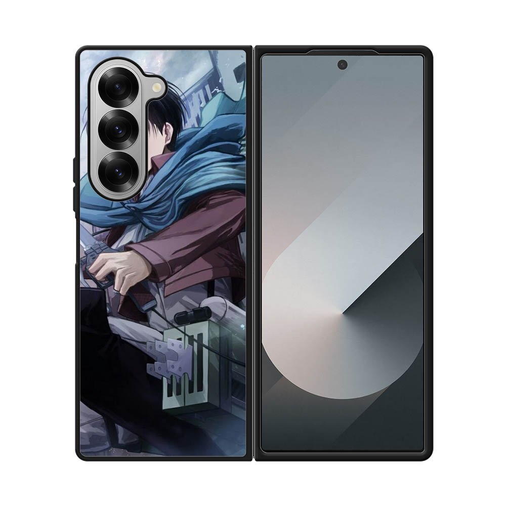 Attack On Titan Levi Samsung Galaxy Z Fold 7 5G Case QC0299