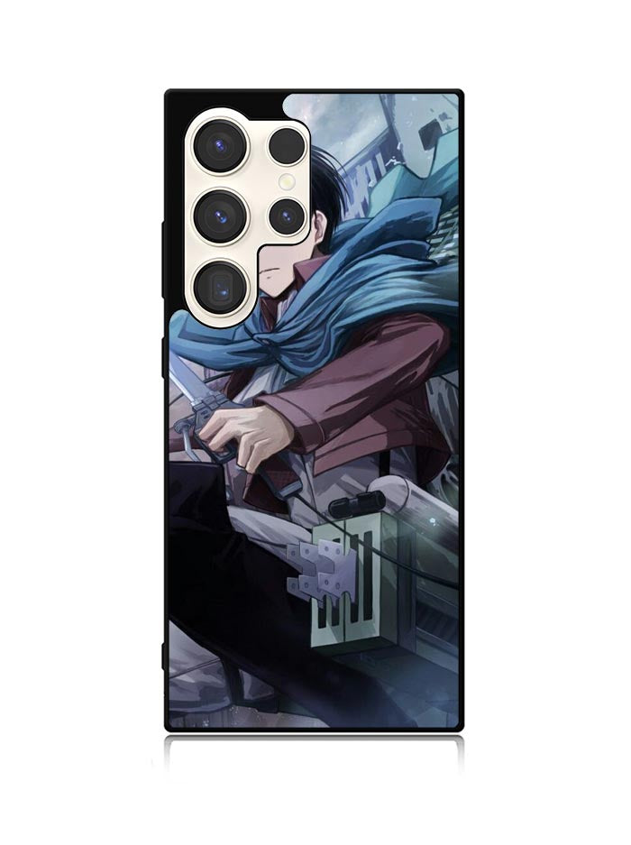 Attack On Titan Levi Samsung Galaxy S23 Ultra 5G Case QC0299