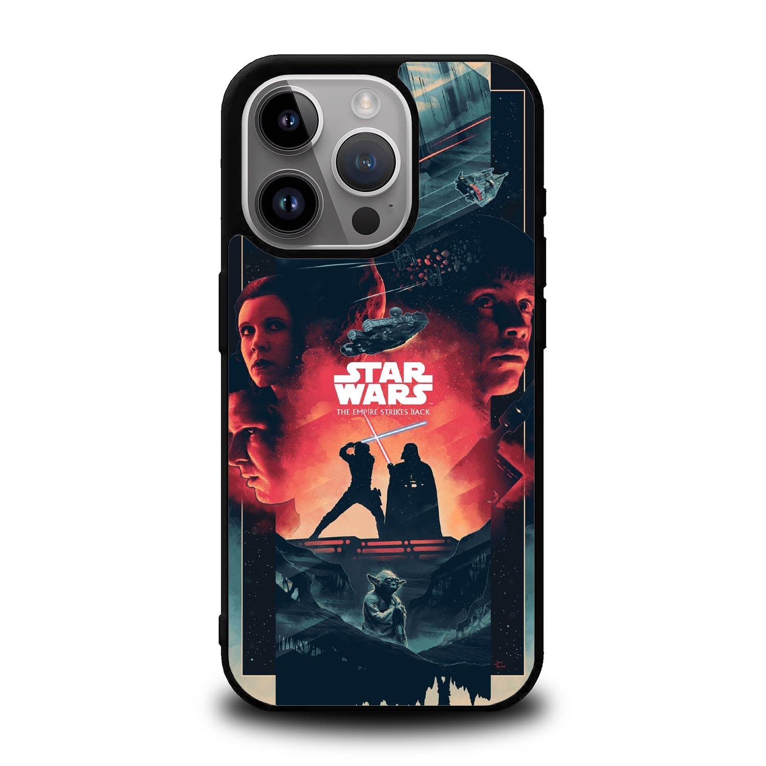 Star Wars Trilogy Posters Bottleneck iPhone 15 Pro Case OV0313