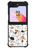 Adorable cat Samsung Galaxy Z Flip 5 5G 2023 Case OV0337