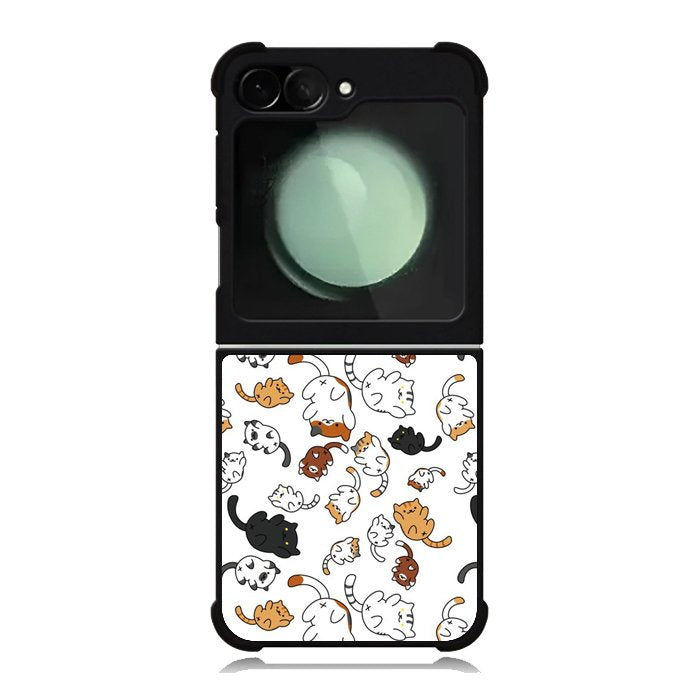 Adorable cat Samsung Galaxy Z Flip 6 5G 2024 Case OV0337