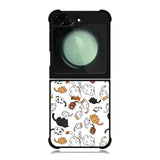 Adorable cat Samsung Galaxy Z Flip 6 5G 2024 Case OV0337