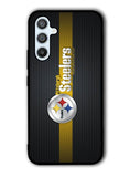 Pittsburgh Steelers Carbon Metal Samsung Galaxy A54 5G Case OV0341