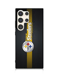 Pittsburgh Steelers Carbon Metal Samsung Galaxy S25 Ultra 5G Case QC0341