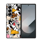Looney Tunes Character Samsung Galaxy Z Fold 7 5G Case QC0344