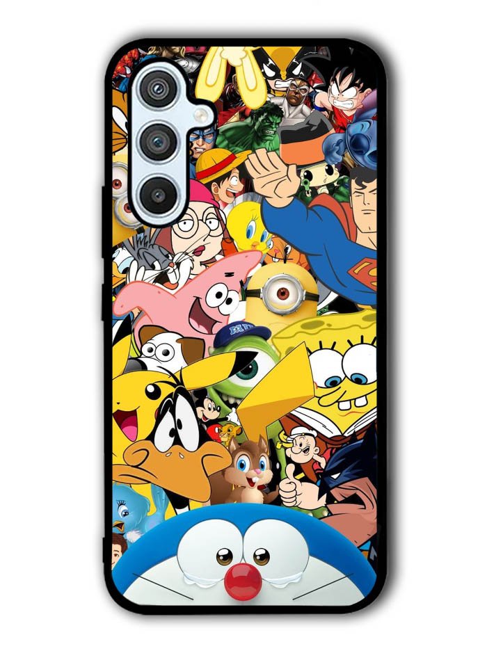 Cartoon All Character Samsung Galaxy A54 5G Case OV0346