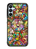 Disney characters stained glass Samsung Galaxy A15 5G Case OV0358