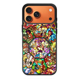 Disney characters stained glass iPhone 17 Pro Case OV0358