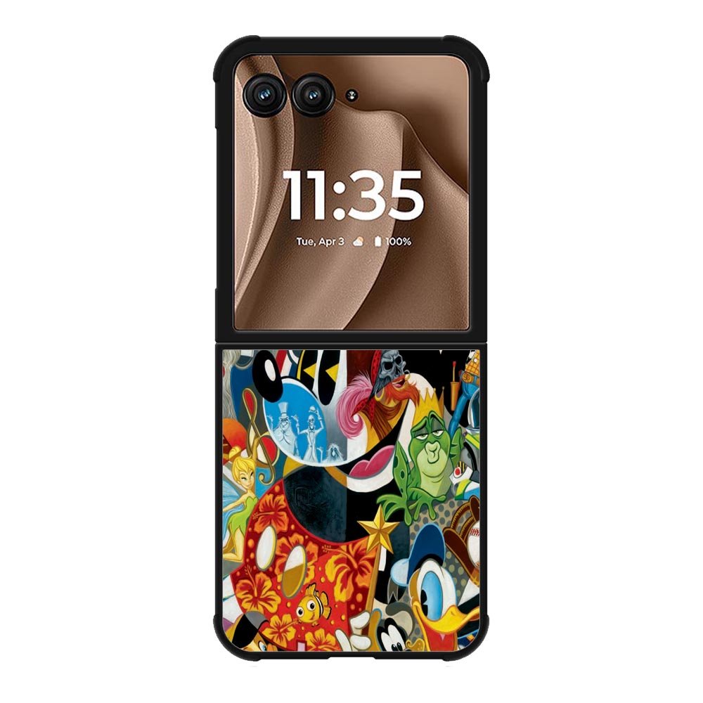 Disney Mickey Mouse Collage Motorola Moto RAZR Plus 2025 Case OV0360
