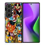 Disney Mickey Mouse Collage Samsung Galaxy Z Fold 6 5G 2024 Case OV0360