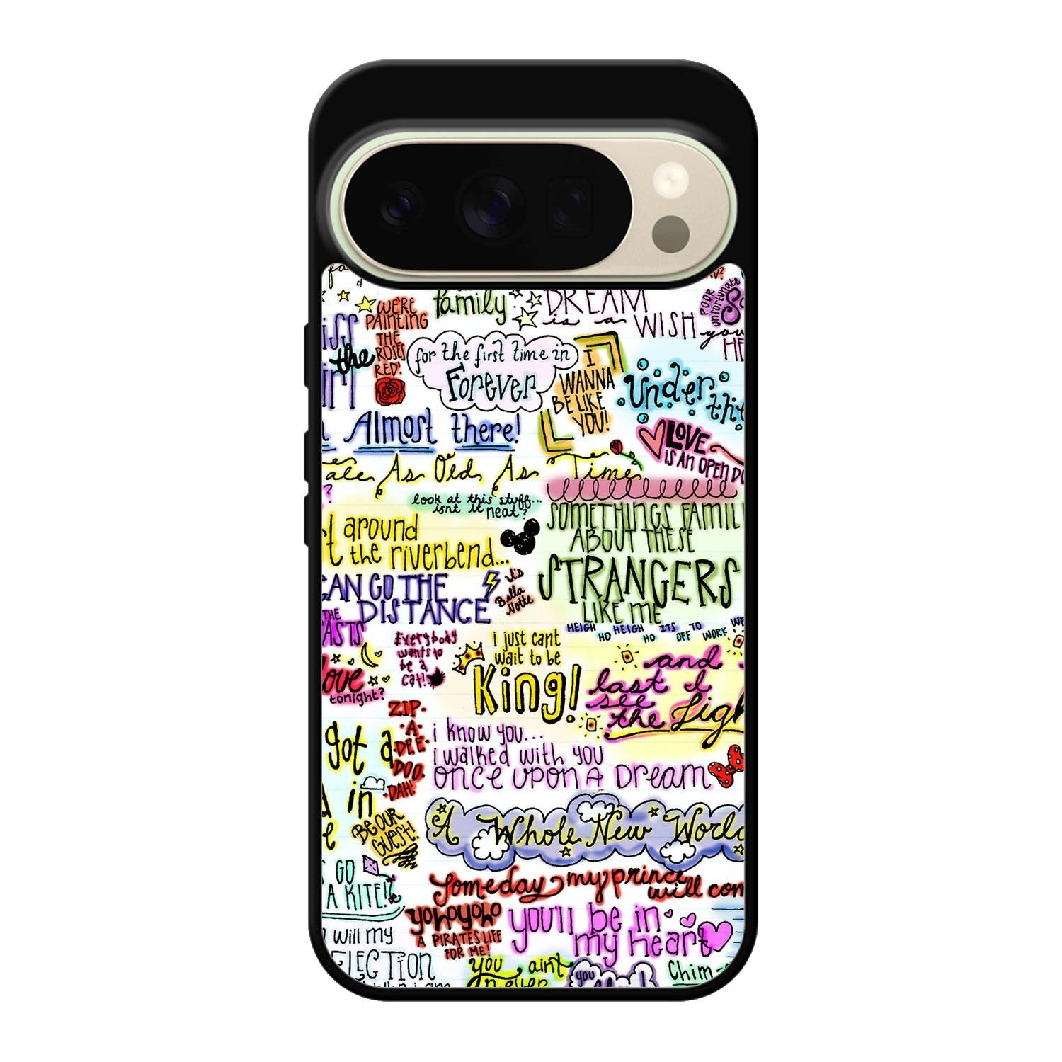 Disney Song Lyrics Google Pixel 10 Pro Case QC0362