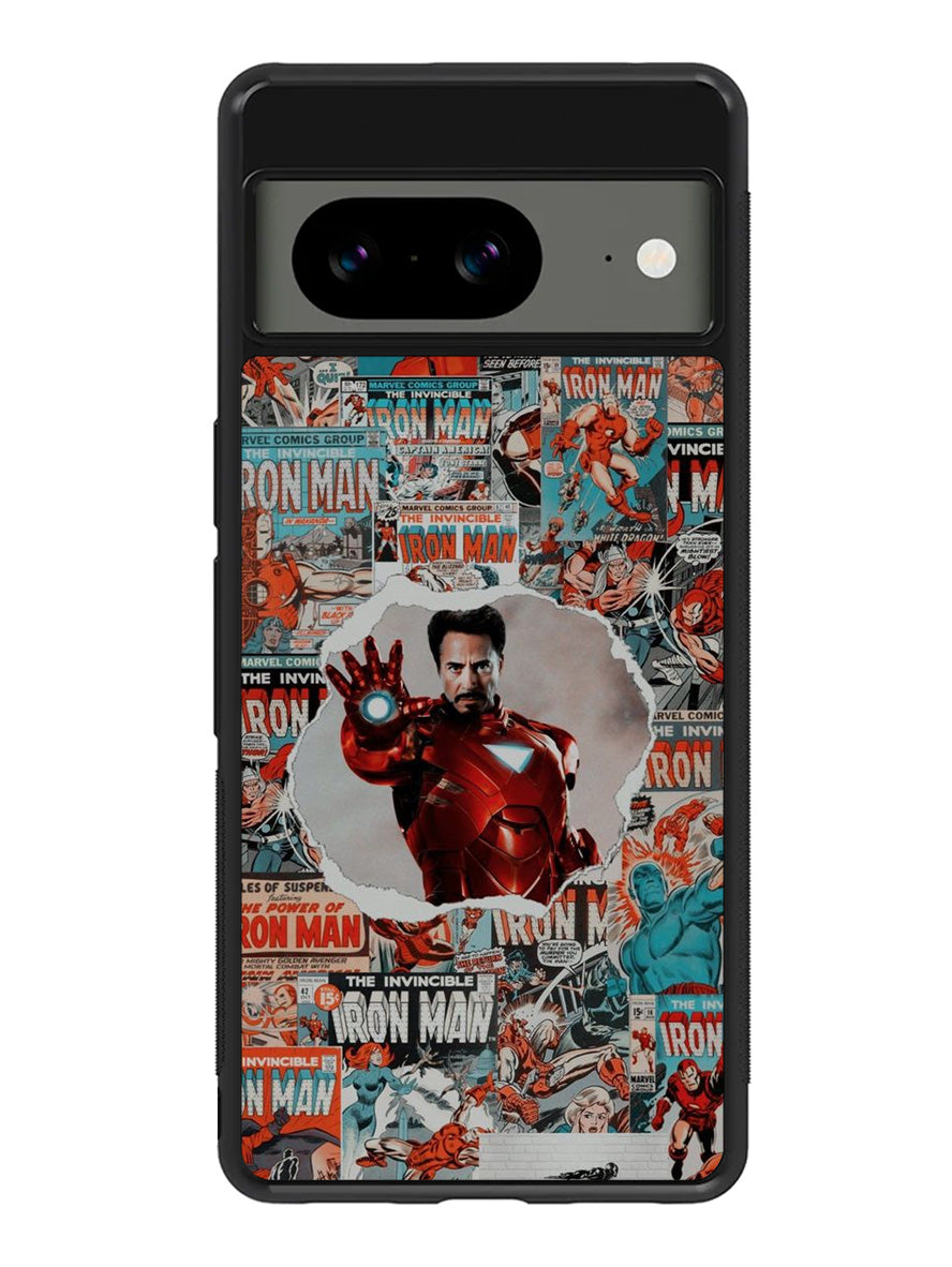 Marvel Iron Man Google Pixel 8 Case QC5539