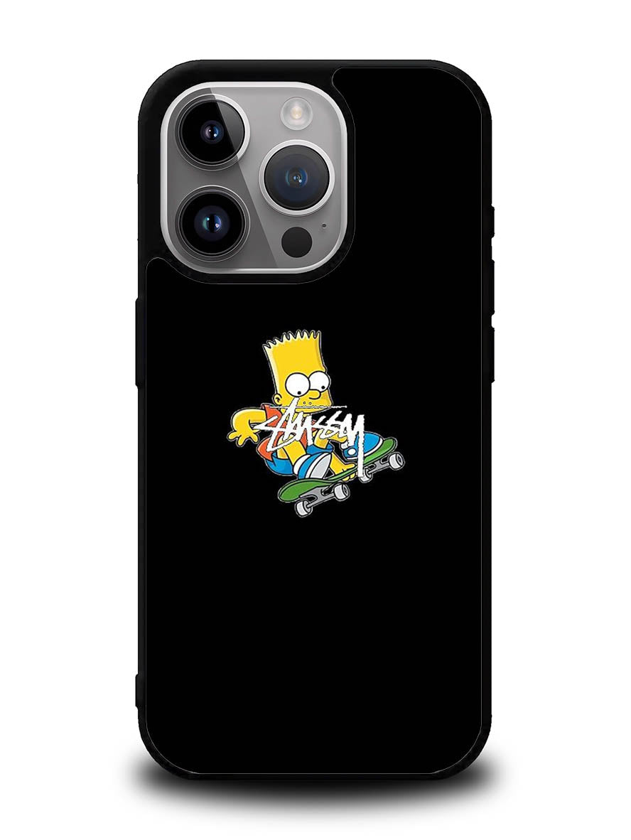 Simpson Stussy iPhone 14 Pro Max Case QC5341