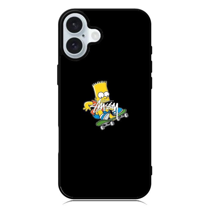 Simpson Stussy iPhone 16 Plus Case QC5341