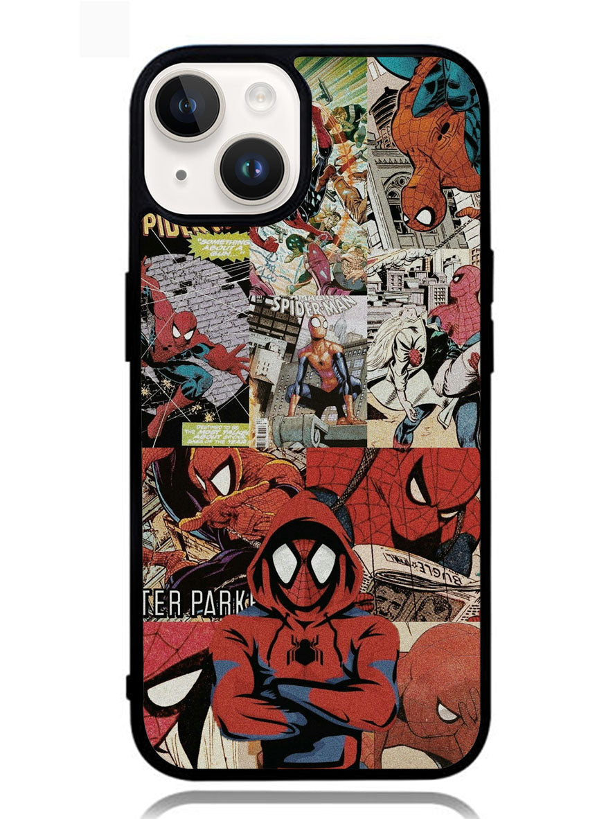 Spiderman Collage iPhone 14 Case OV5388
