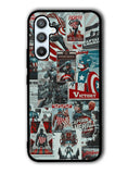Captain America Collage Samsung Galaxy A54 5G Case OV5470