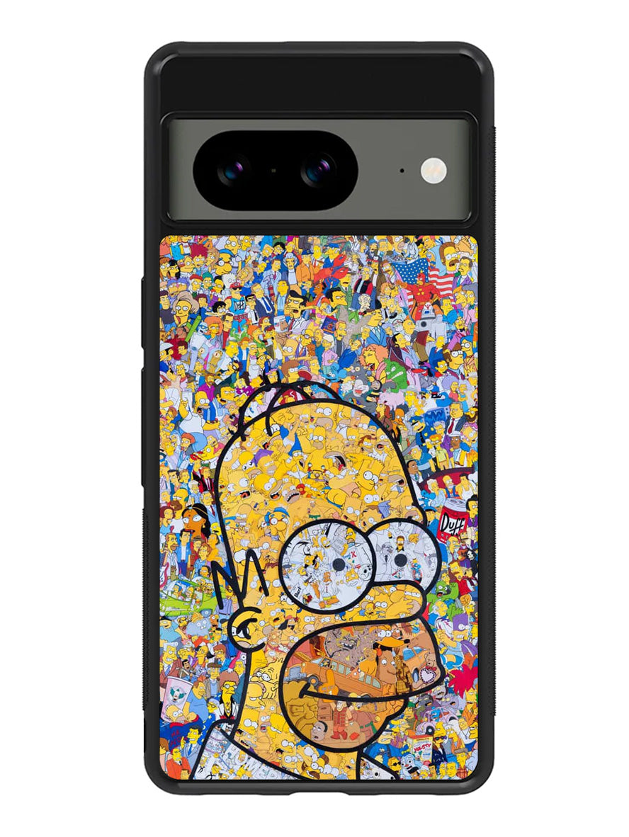 Homer Simpson Google Pixel 8A Case QC5481